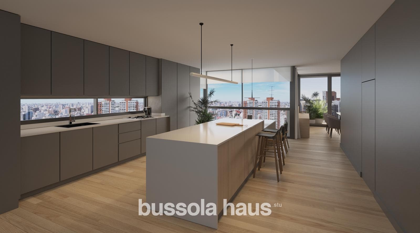 4-room apartment for sale on the top floor in Belgrano