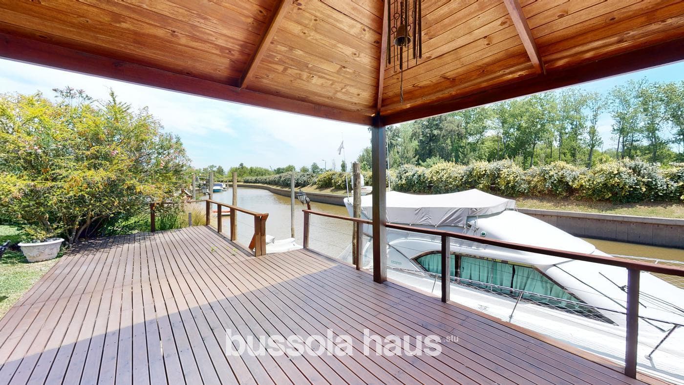 4-Bedroom House for Sale by the River in Nordelta