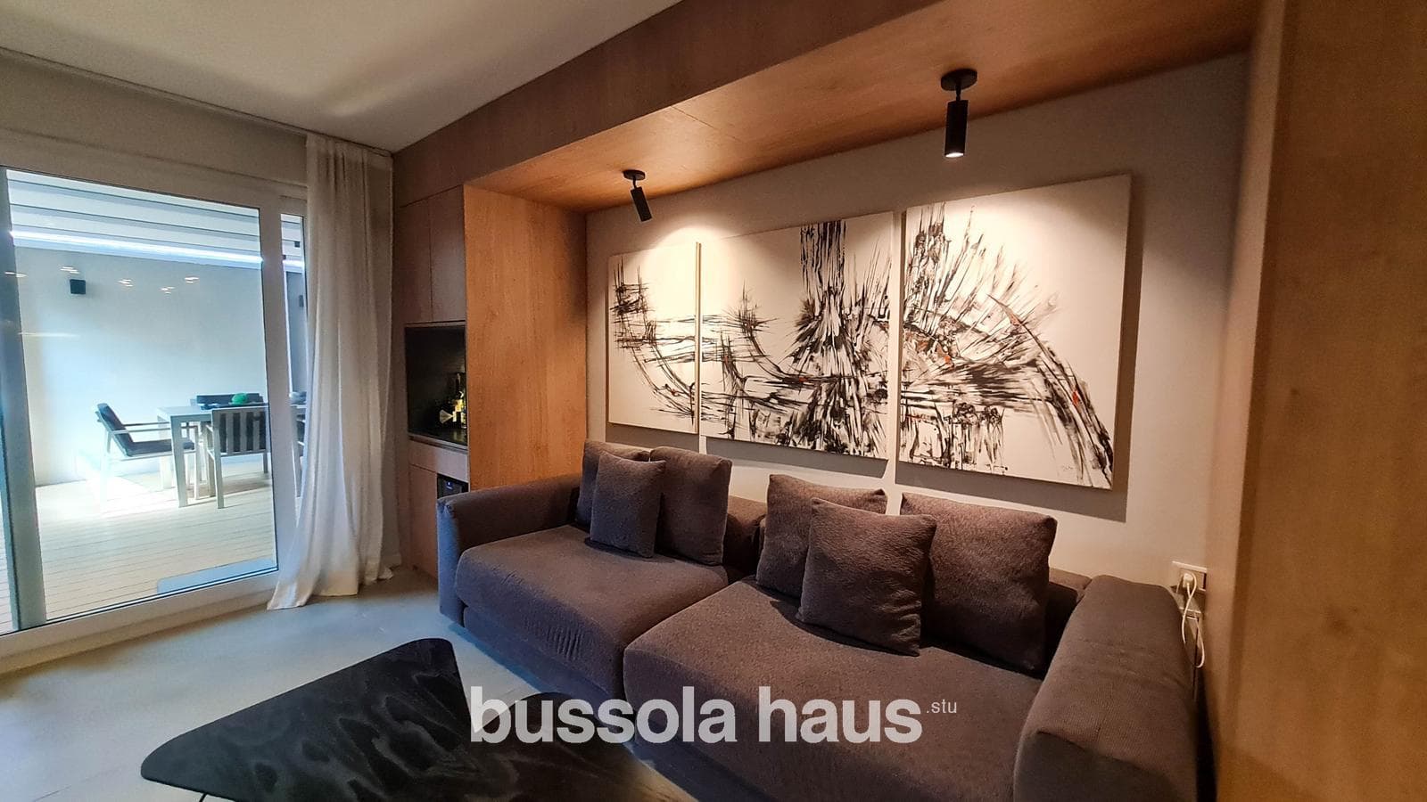 3-room apartment for sale with garage and ground-level patio in Belgrano