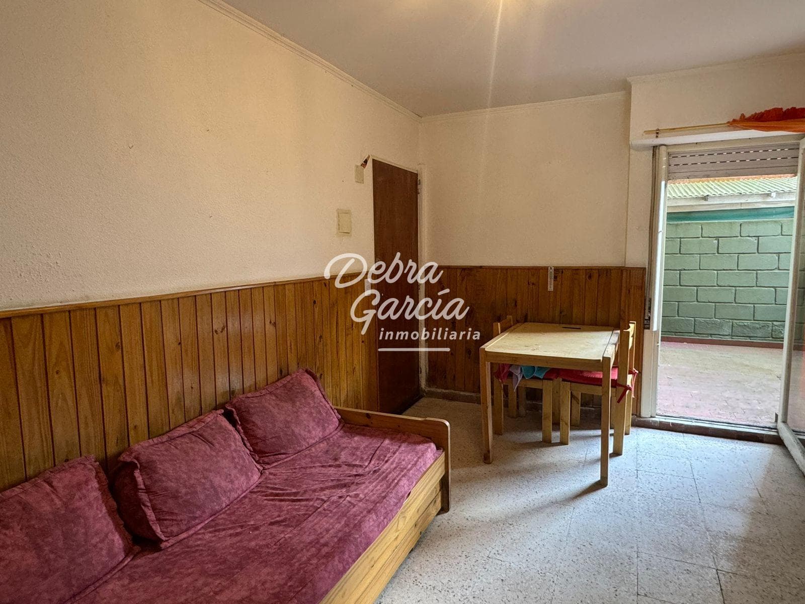 2-ROOM APARTMENT FOR SALE IN SAN BERNARDO WITH A PATIO AND BALCONY