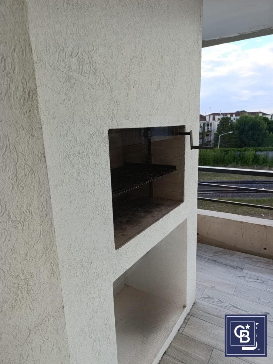 4-room apartment for rent with a balcony and barbecue in the Zug Caamaño Complex, Pilar