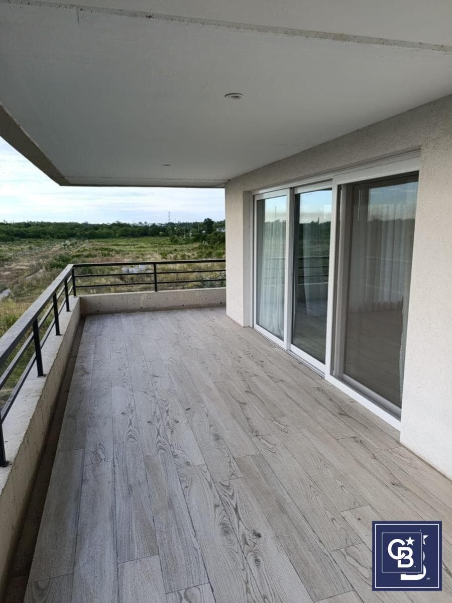 4-room apartment for rent with a balcony and barbecue in the Zug Caamaño Complex, Pilar