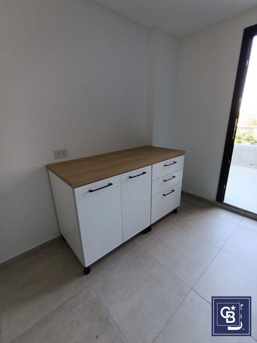 Studio apartment for sale with a balcony and barbecue in the Zug Verdi Complex, Pilar