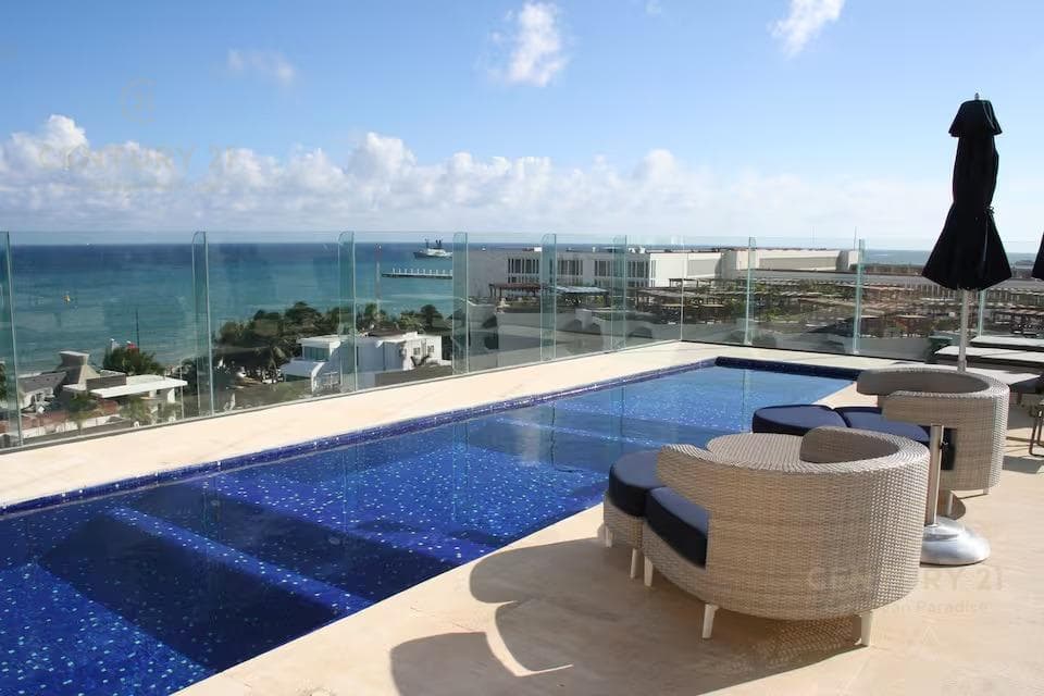 1-Bedroom Apartment for Sale with Ocean View | Cruz con Mar, Playa del Carmen | P3348