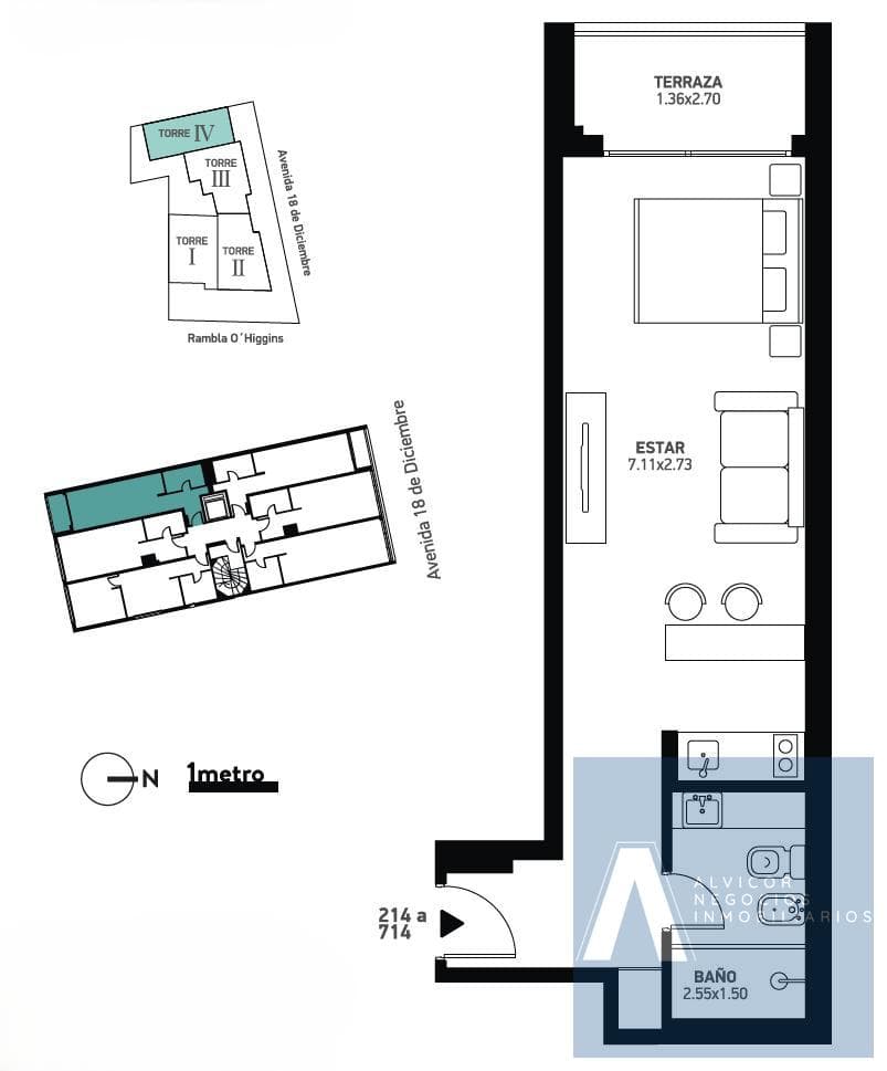 Studio Apartment for Sale, Malvin AP4765531