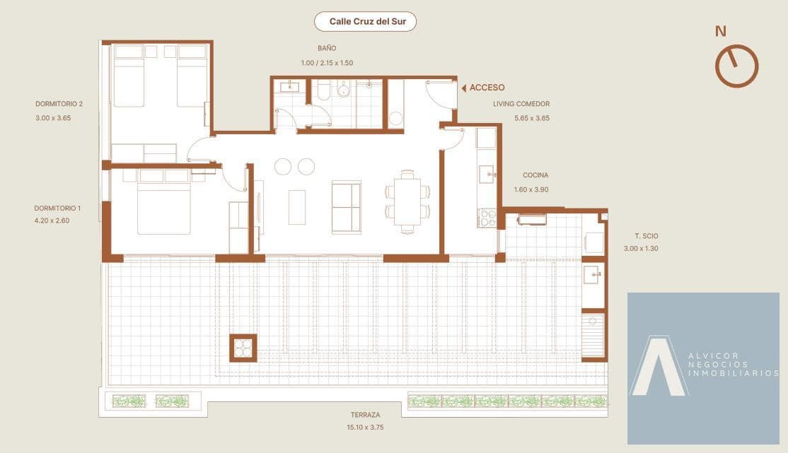 2-Bedroom Apartment for Sale, Lagos de Carrasco - AP7636080 - PH 02 TB