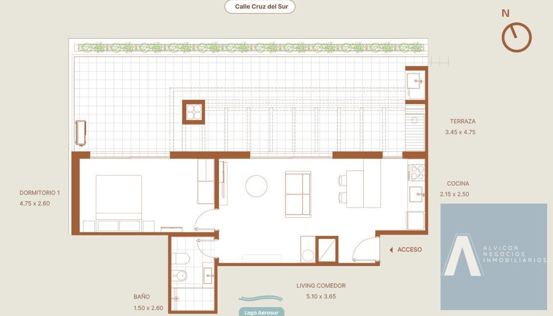 1-Bedroom Apartment for Sale, Lagos de Carrasco - AP7636132 - PH 01