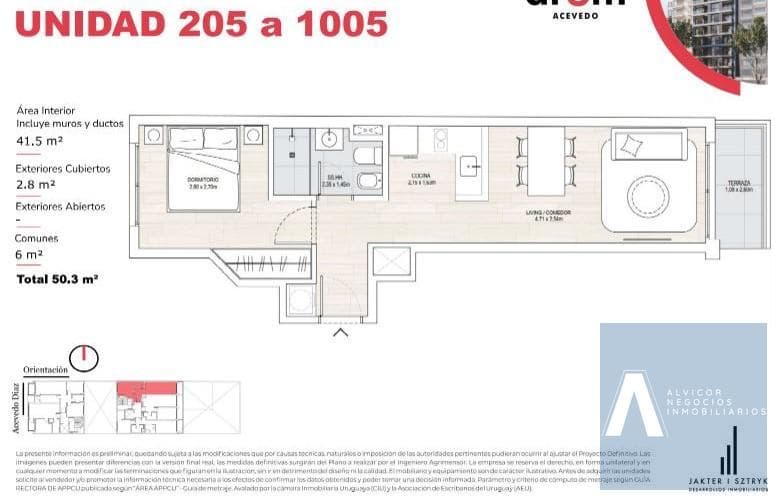 1-Bedroom Apartment for Sale, Cordón AP7755995 - 505