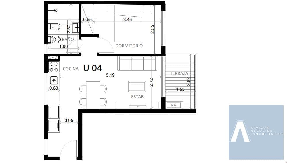 1-Bedroom Apartment for Sale in Cordón, Montevideo AP7875942 - 604