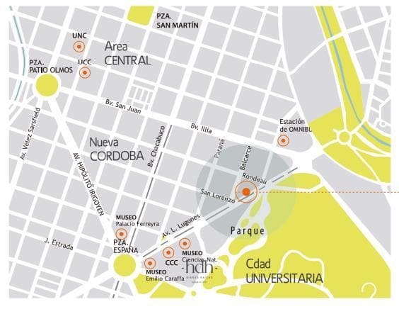 Apartment in Nueva Córdoba on Poeta Lugones Street: 1 Bedroom, 1 Bathroom, with a Balcony