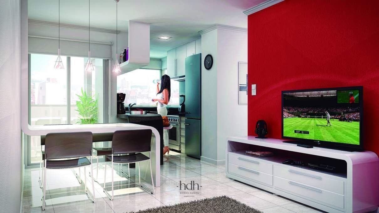 Apartment for sale in Guemes: 1 or 2 bedrooms, 1 bathroom, with a garage