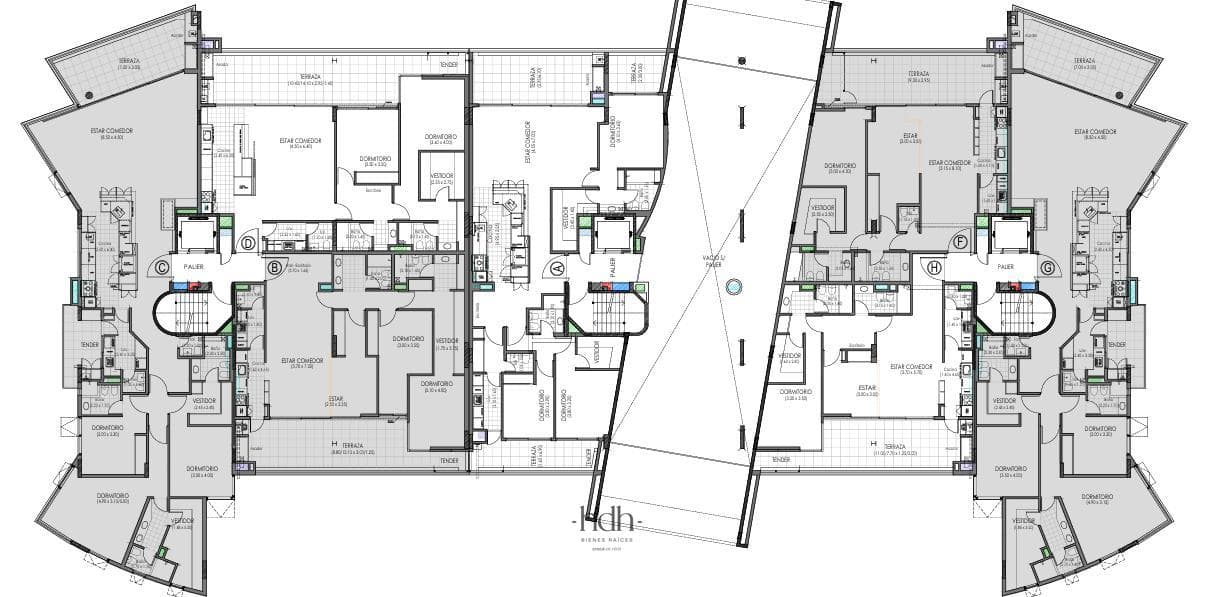 Apartment for sale in Villa Belgrano: 2 bedrooms, 3 bathrooms, 3 parking spaces, with a pool and a balcony