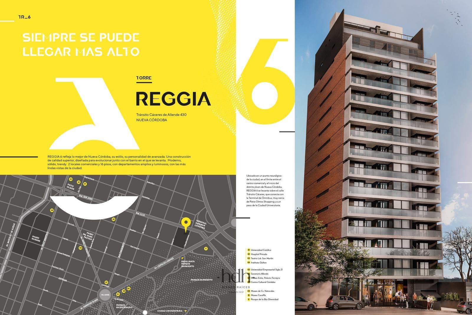 Brand-new apartment in Nueva Córdoba: 1 or 2 bedrooms, with a pool and multipurpose room