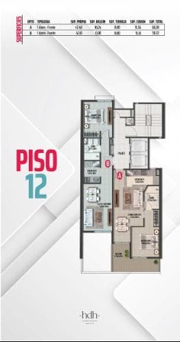 Brand-new 1-bedroom apartment for sale in Nueva Córdoba