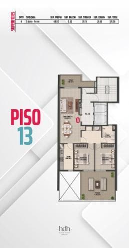 Brand-new 1-bedroom duplex apartment for sale in Nueva Córdoba