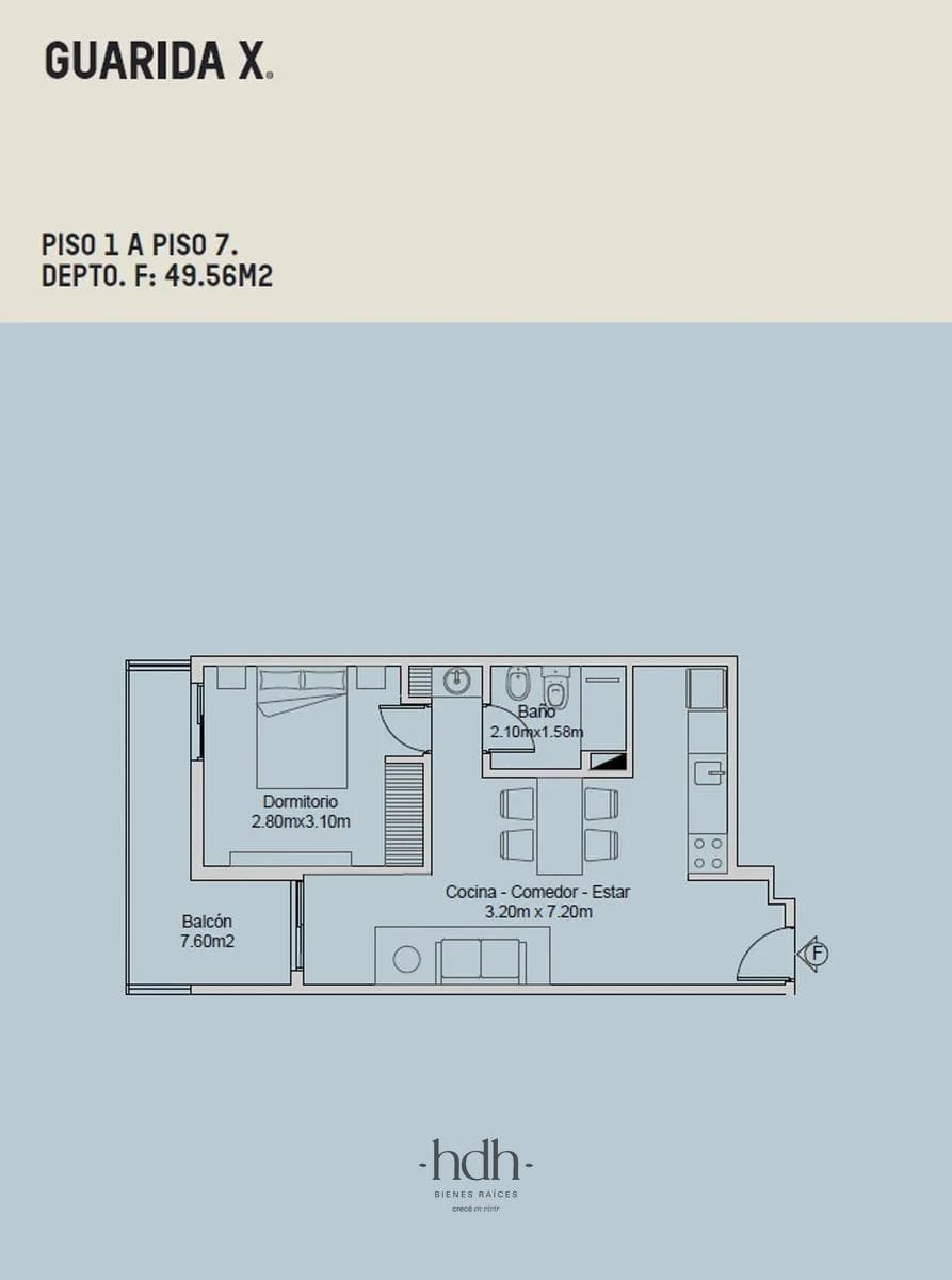 1-Bedroom Apartment in Nueva Córdoba—Ideal for Investment