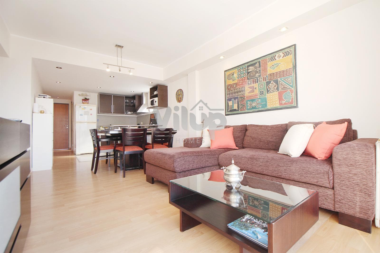 3-room apartment in Recoleta with a private terrace