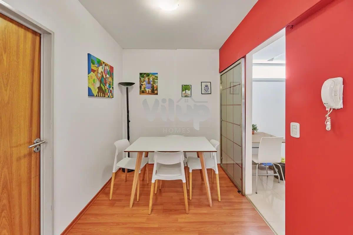 3-room apartment for rent with a grill and laundry room
