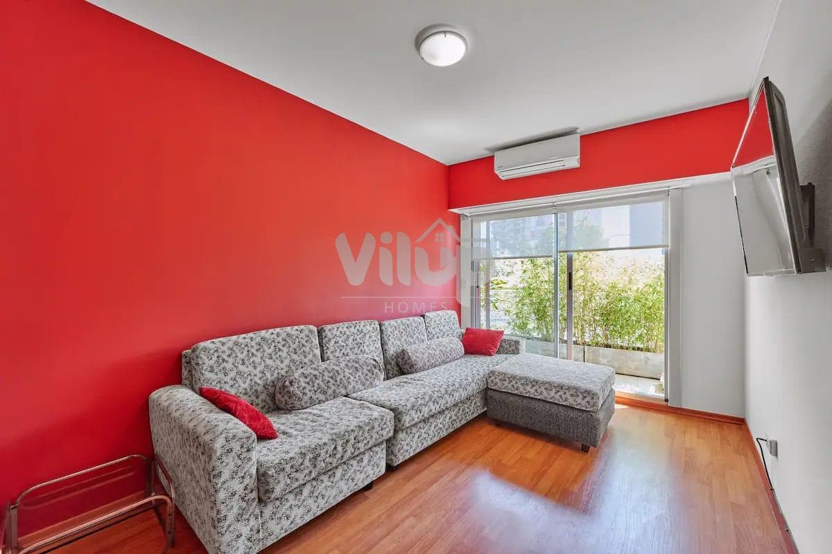 3-room apartment for rent with a grill and laundry room