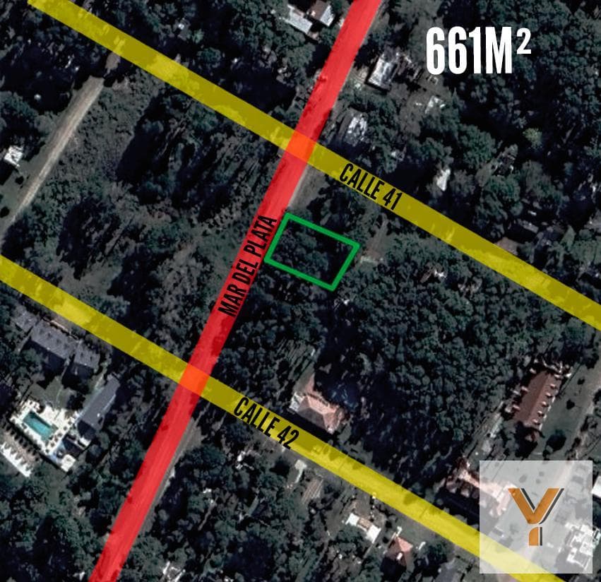 Land for Sale—661 m² total—Mar Azul