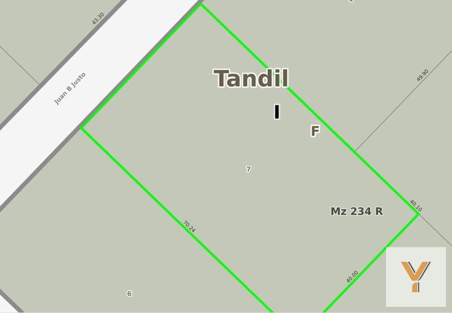 Land for Sale - 2,810 m² - Tandil