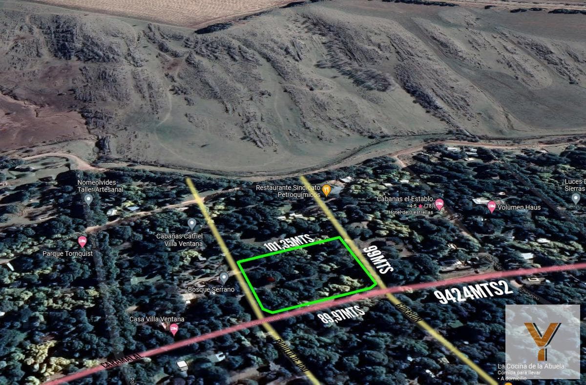 Land for sale - 9,424 square meters - Villa Ventana