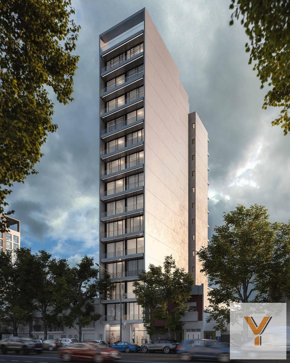 Studio apartment for sale (under construction)—back-facing—32 square meters—Pozo—Avenida 7—La Plata
