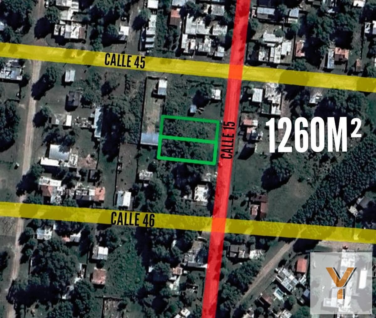 Land for Sale - 1,260 m² - Santa Teresita