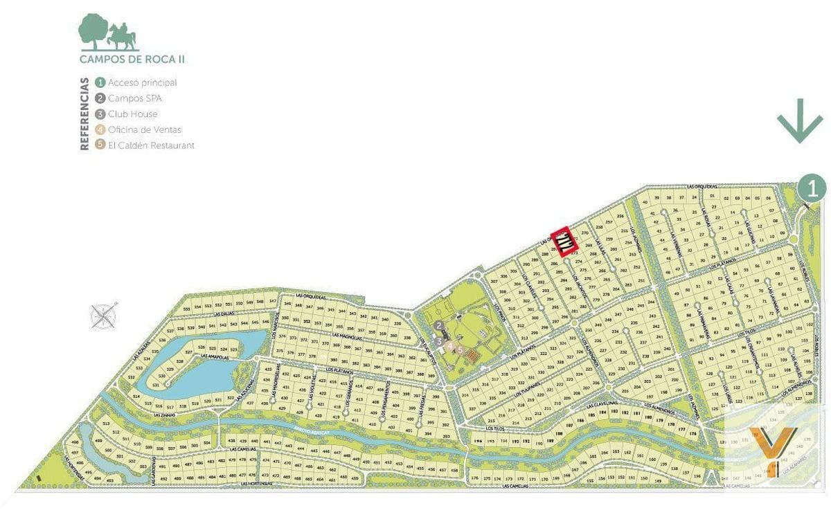 Land for Sale - 2,430 m² - Campos de Roca II, Coronel Brandsen
