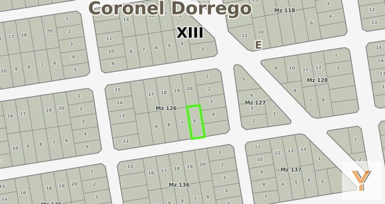 Lot for sale - 15 x 37.5 meters - 562 square meters - Balneario Marisol