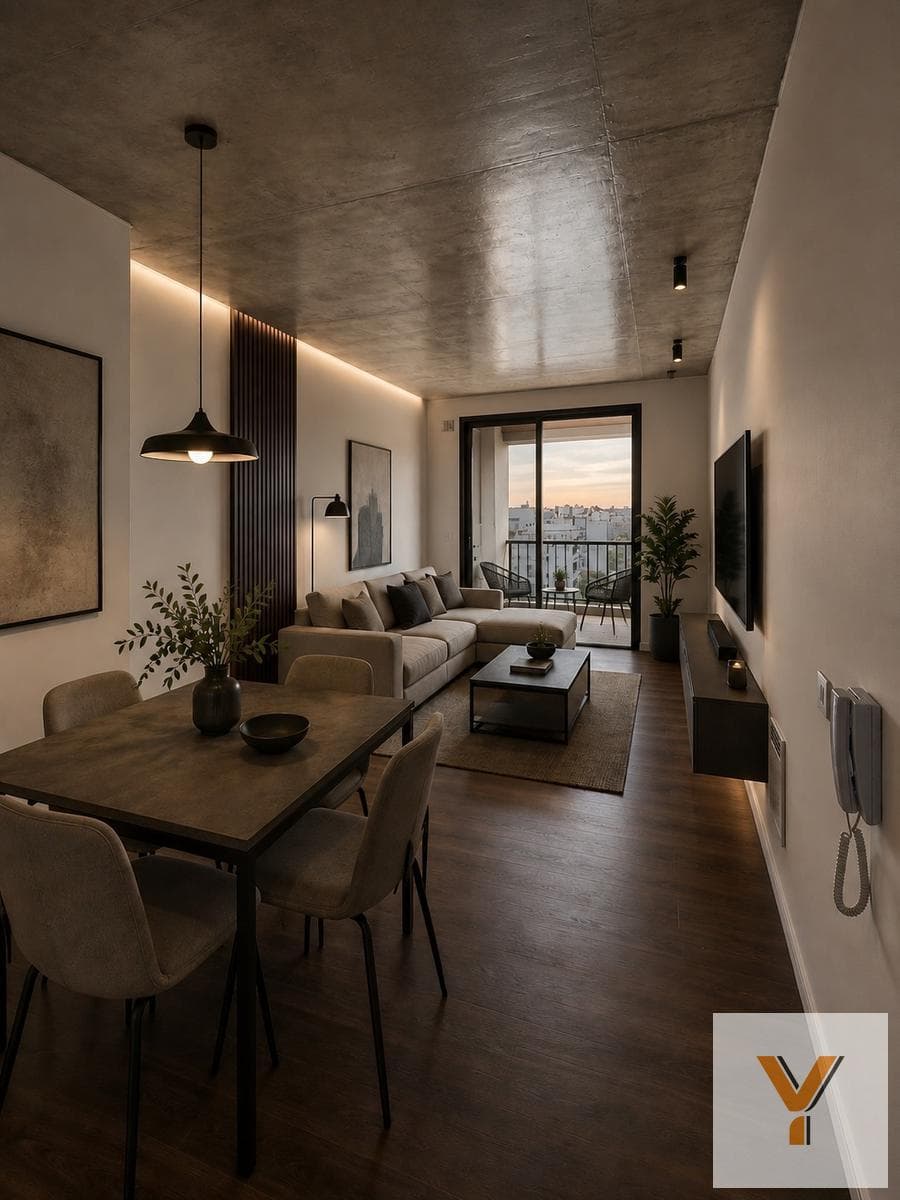 Brand-new apartment for sale: 3 bedrooms, 3 bathrooms, balcony, 115 m² total – La Plata