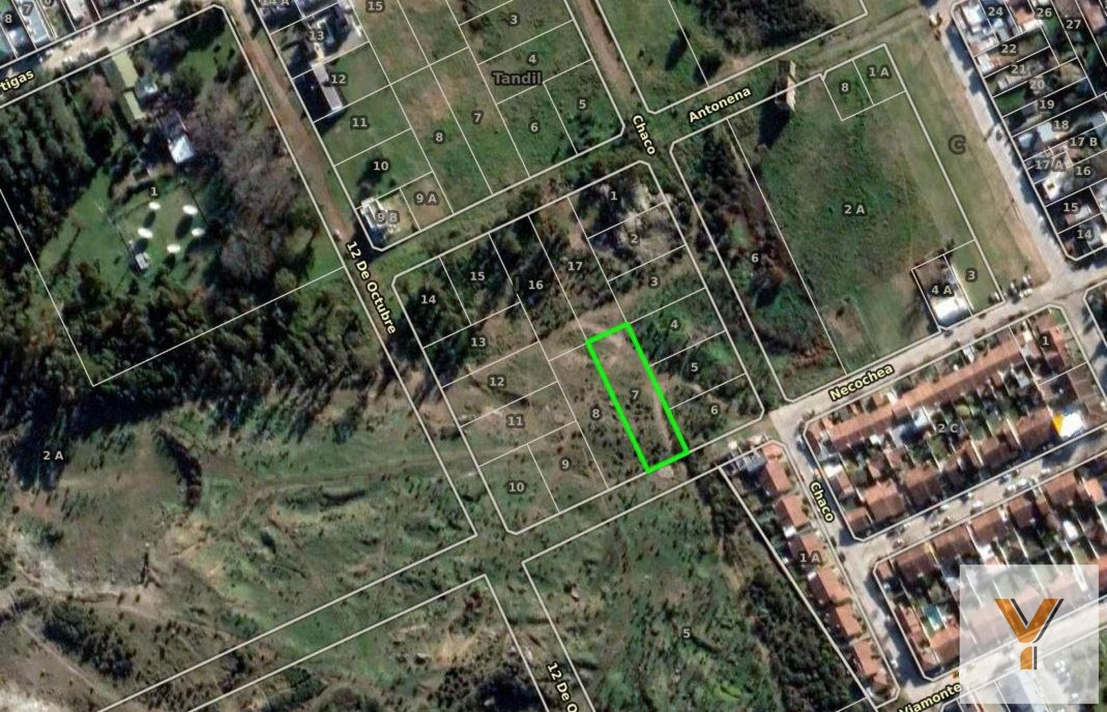 Land for sale - 1,299 m² total - Tandil