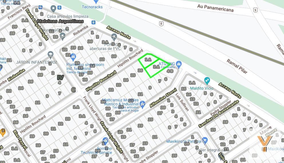Land for Sale - Total Area: 1,160 m² - Malvinas Argentinas