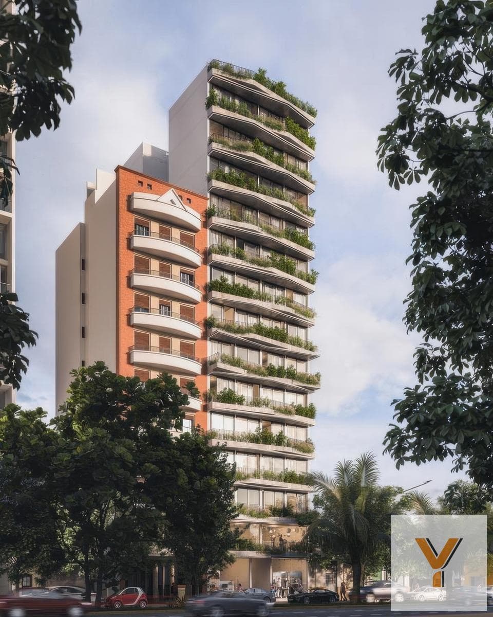 Apartment for sale (under construction)—2 bedrooms—94 m² total—La Plata—well—development.
