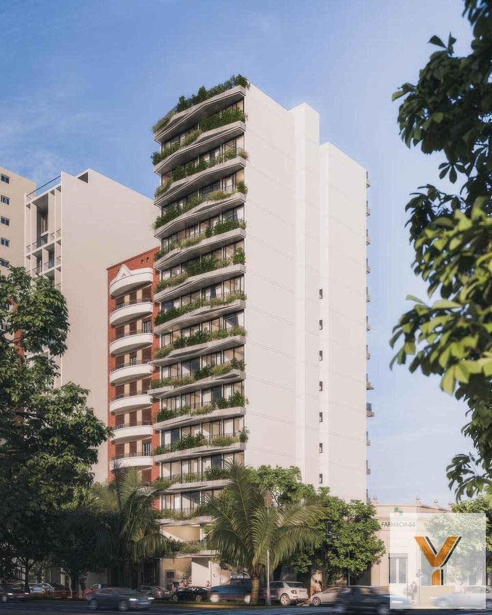 Apartment for sale (under construction)—2 bedrooms—94 m² total—La Plata—well—development.