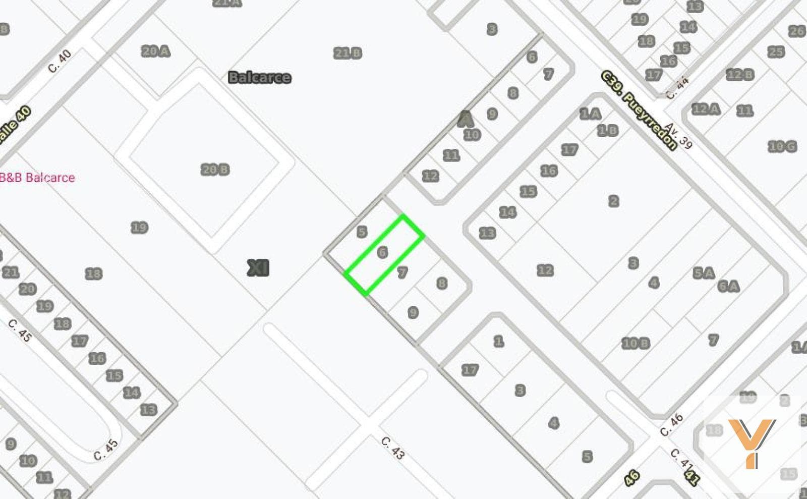 Land for Sale - 630 m² - Balcarce