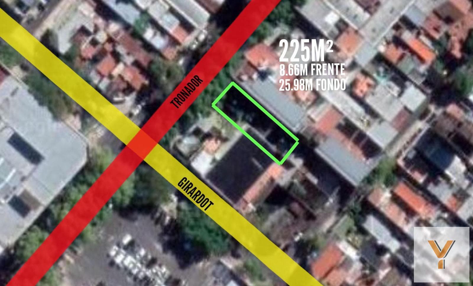 Land for Sale - 225 m² - Villa Ortuzar