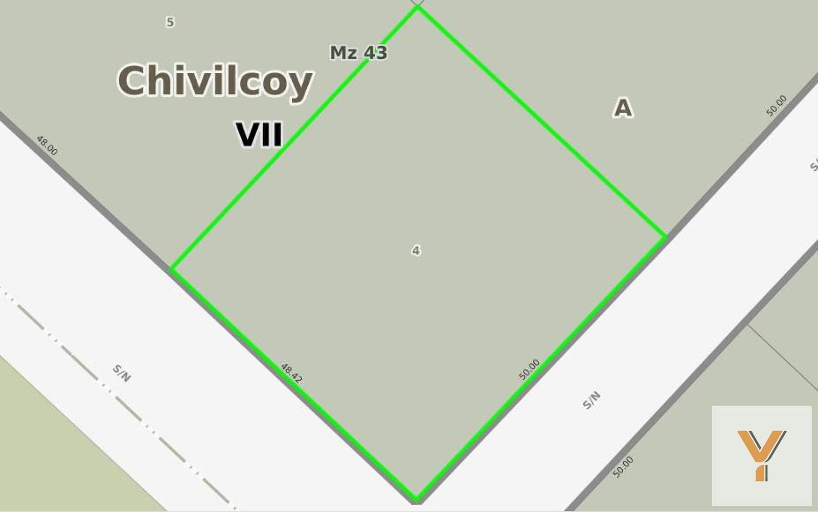 Land for Sale - 2,400 m² - Chivilcoy