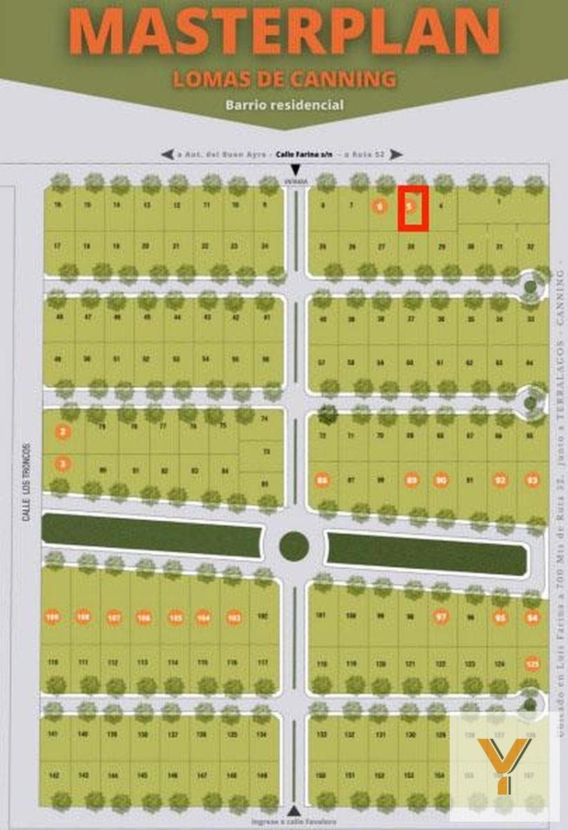 Land for Sale - 600 m² - Canning (Ezeiza)