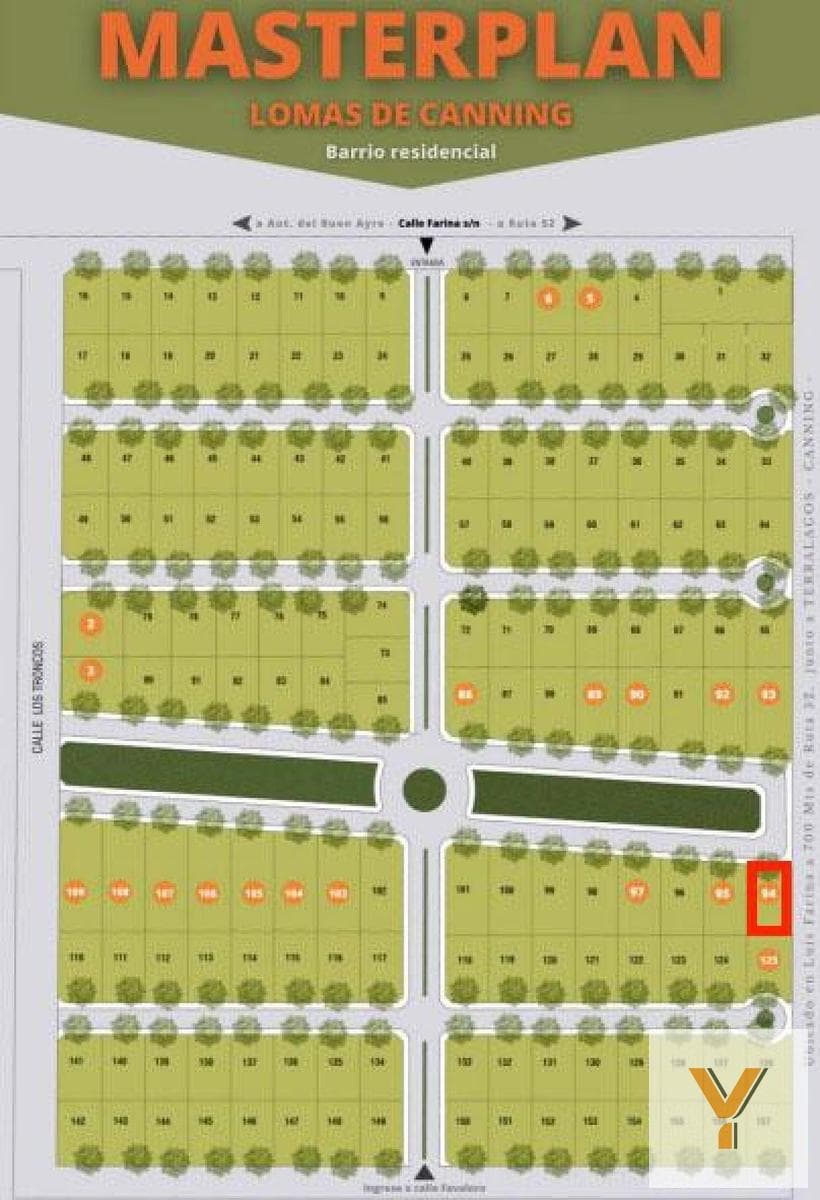 Land for Sale - 684 m² - Canning (Ezeiza)