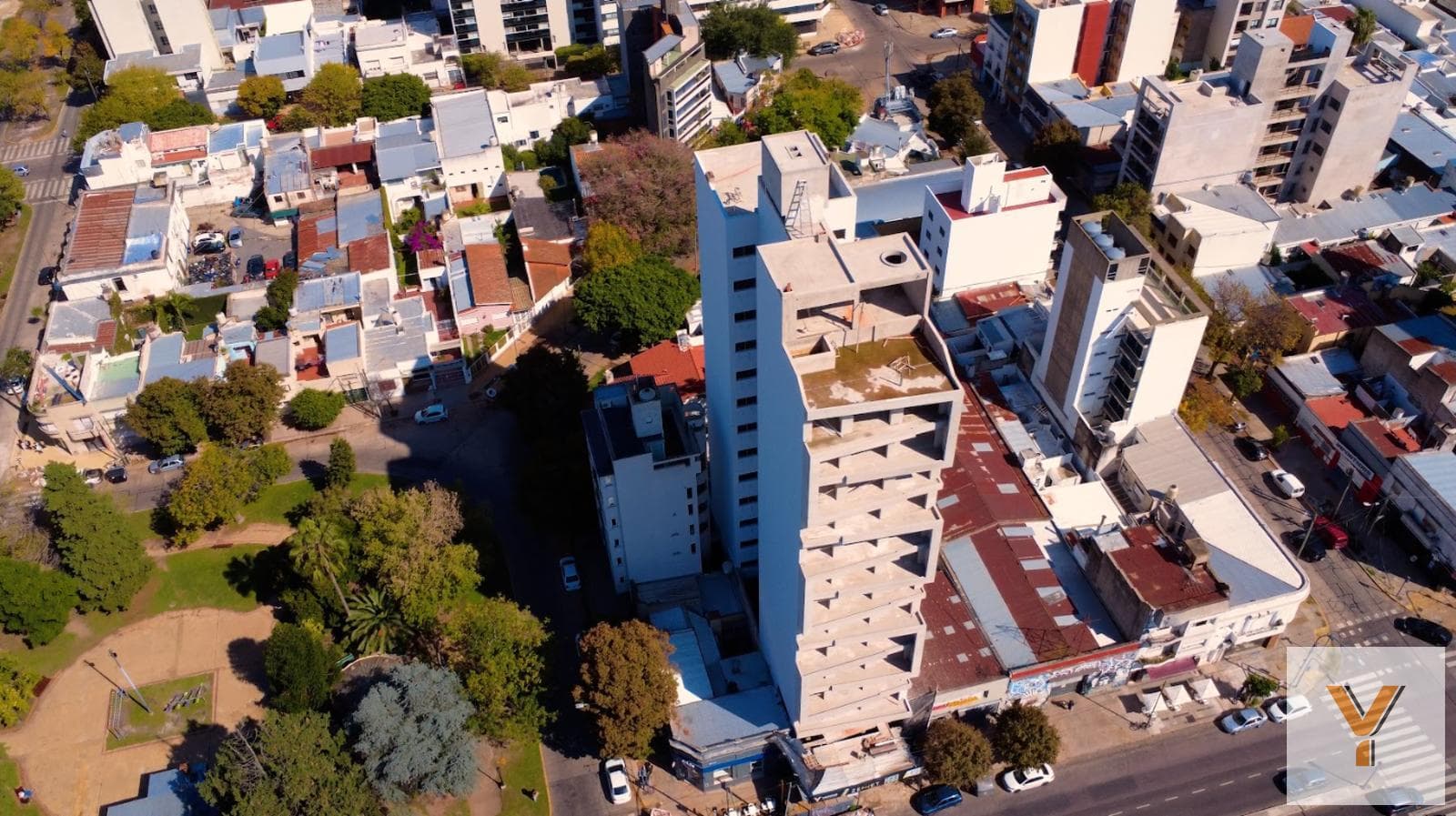 Apartment for sale (under construction)—1 bedroom—total area 47 m²—La Plata—well—development.
