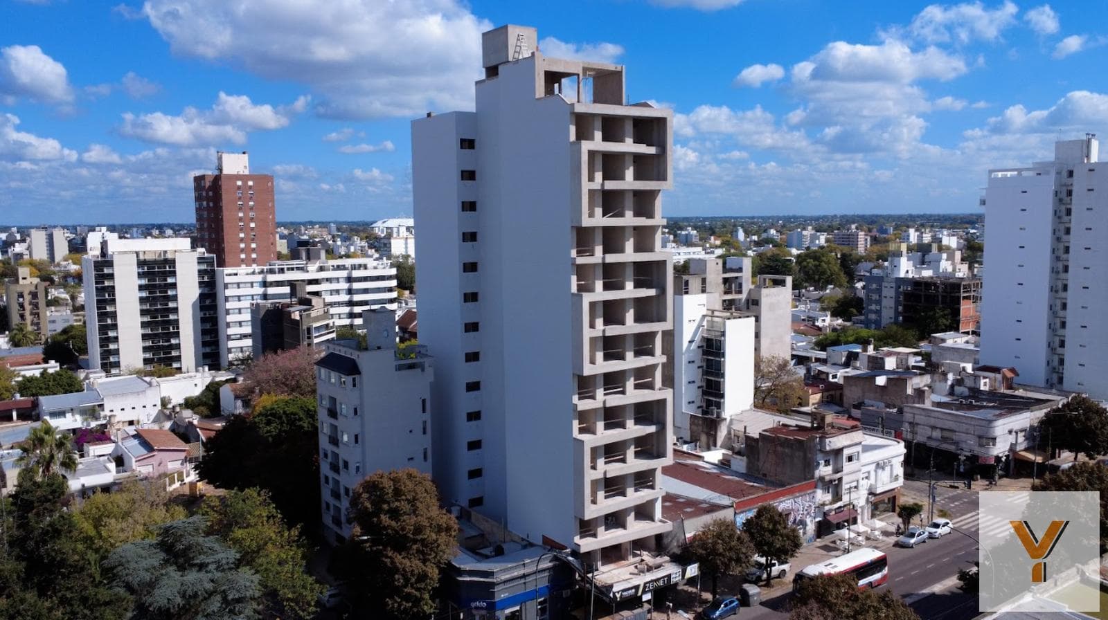 Apartment for sale (new construction)—2 bedrooms—71 m² total—La Plata—well—development.