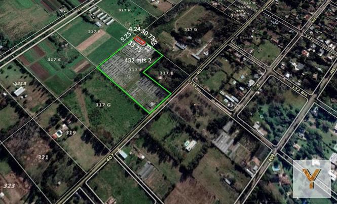 Land for Sale - 13.63 x 33.73 meters - 432 square meters - Arturo Seguí