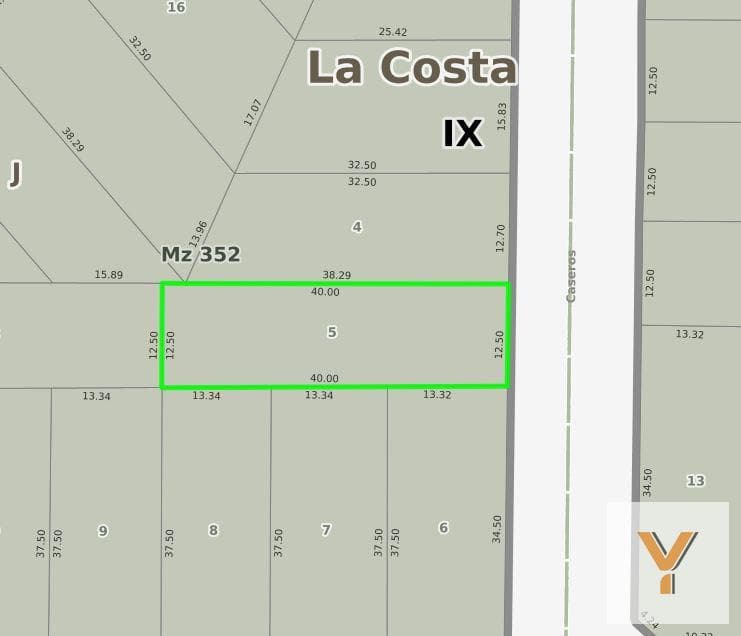 Land for sale - 500 m² - 12x40 - Nueva Atlantis