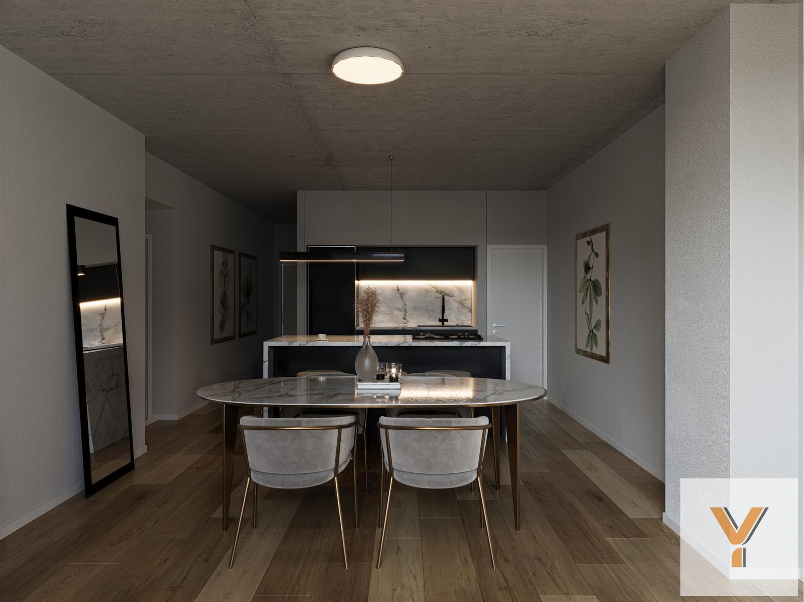Studio Apartment Under Construction for Sale - 1 Bathroom - 32 m² - MEYDAN II - La Plata