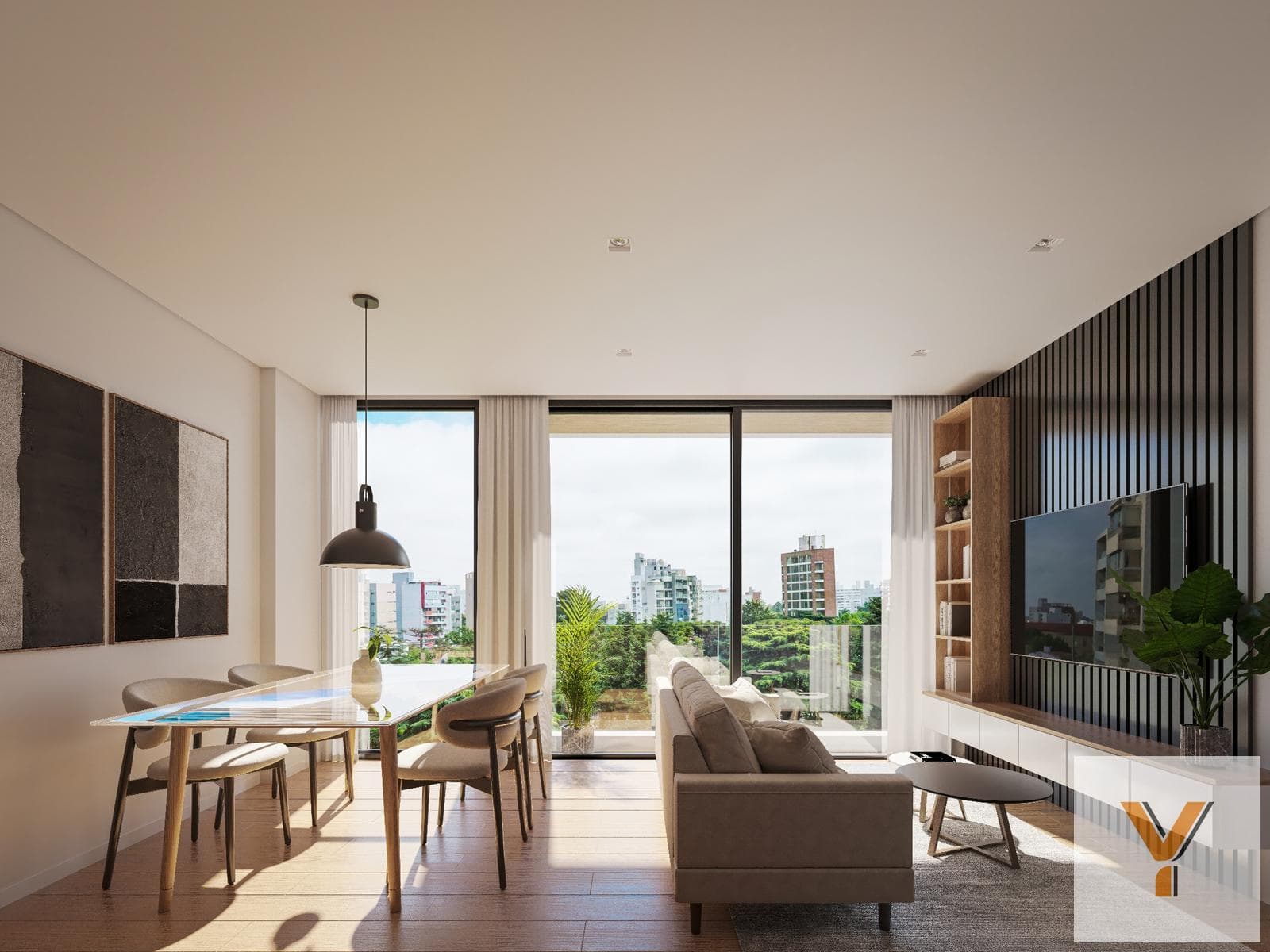 Apartment—New Construction—For Sale—1 Bedroom, 1 Bathroom—44 m²—La Plata—TORRE FERAN