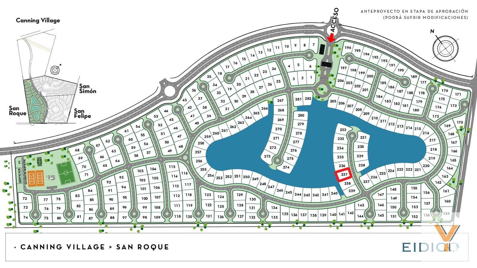 Land for Sale - 652 m² - San Roque