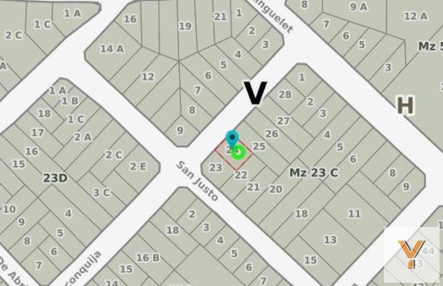 Land for Sale - 231 square meters - Ituzaingó