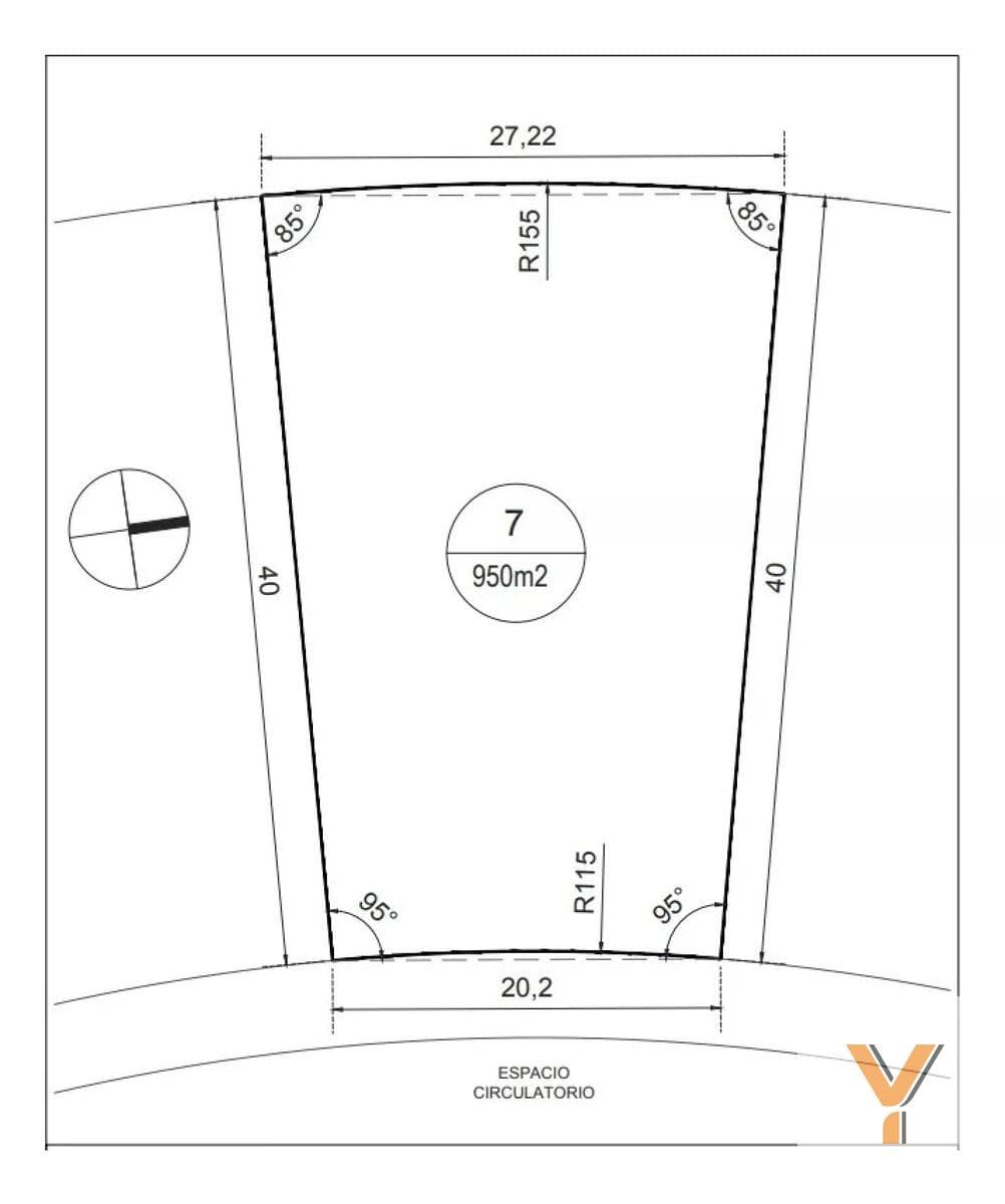 Land for Sale - 950 square meters - Las Verbenas Country Club, Sierra de la Ventana