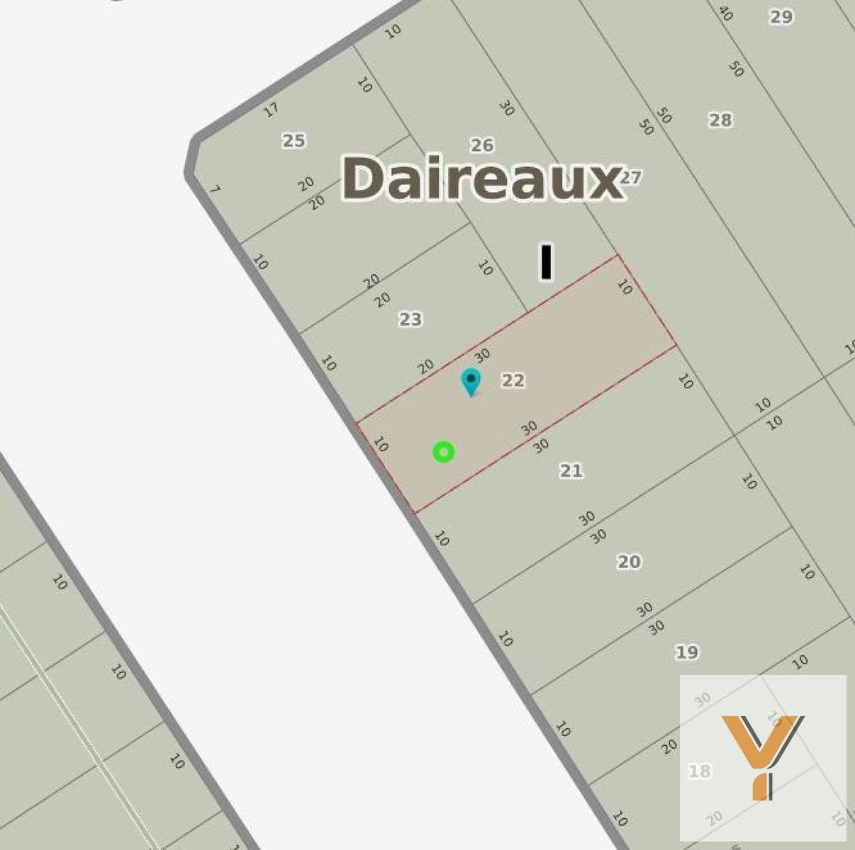 Land for Sale - 300 square meters - Daireaux